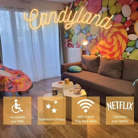 Candyland-20Min Disney-Famille Meaux Buitenkant foto
