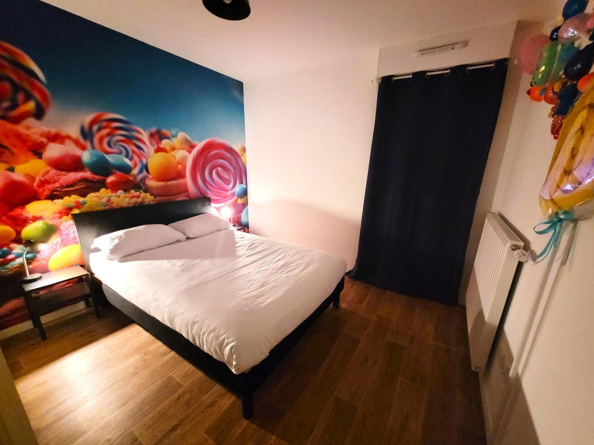 Apartment Candyland-20min Disney-famille